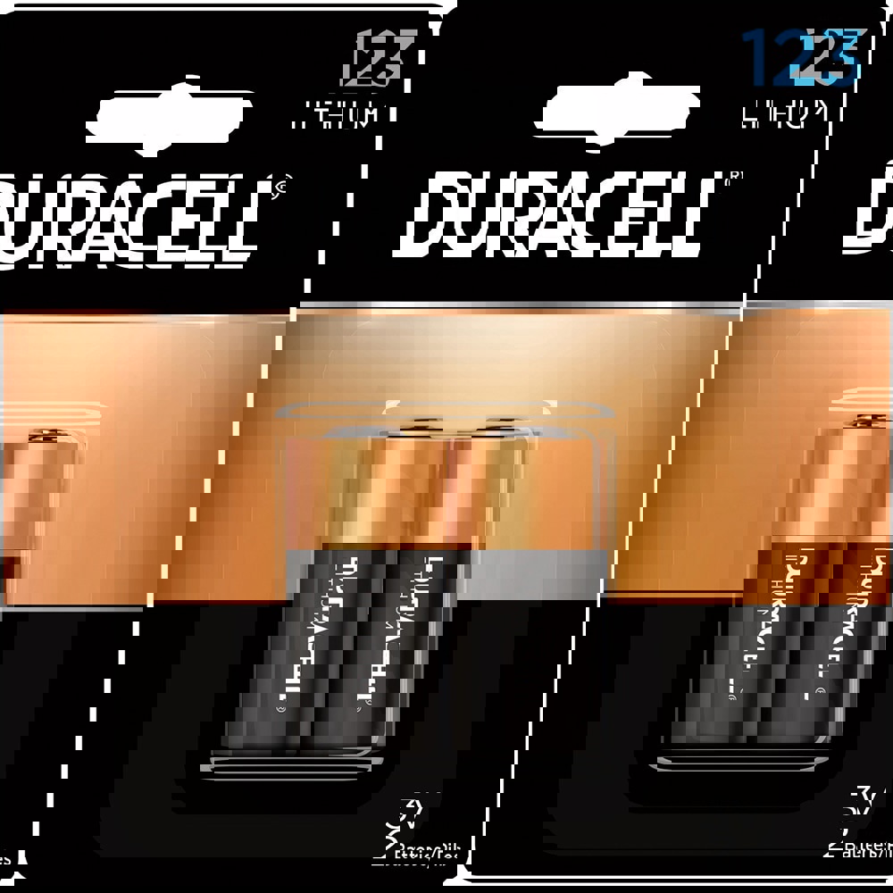 2 QTY 1 PACK SIZE 123A, LITHIUM, 2 PACK,